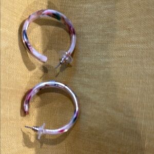 Multicolor Hoop Earrings